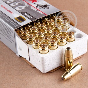Photograph showing detail of 9MM LUGER WINCHESTER SUPER-X WINCLEAN 124 GRAIN BEB (50 ROUNDS)