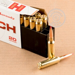 Image of Hornady 6.5MM CREEDMOOR rifle ammunition.