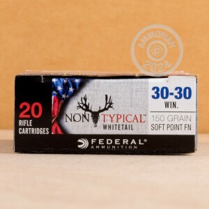 Image of the 30-30 FEDERAL NON-TYPICAL 150 GRAIN SP (200 ROUNDS) available at AmmoMan.com.
