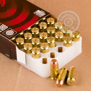 Image of the .40 S&W FEDERAL AMERICAN EAGLE 180 GRAIN FMJ (50 ROUNDS) available at AmmoMan.com.