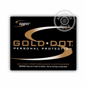 Image of the 40 S&W SPEER GOLD DOT 155 GRAIN JHP (20 ROUNDS) available at AmmoMan.com.