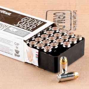 Image of .40 Smith & Wesson ammo by Remington that's ideal for home protection.