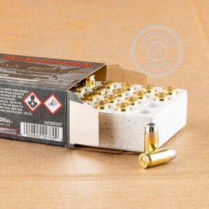 Photograph showing detail of 380 ACP WINCHESTER SILVERTIP 85 GRAIN JHP (200 ROUNDS)