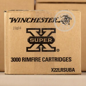 Image of 22 LR - 40 Grain Subsonic LHP - Winchester Super-X - 50 Rounds
