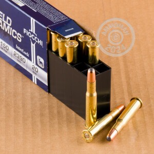 Photo detailing the 30-30 FIOCCHI SHOOTING DYNAMICS 150 GRAIN SP (20 ROUNDS) for sale at AmmoMan.com.