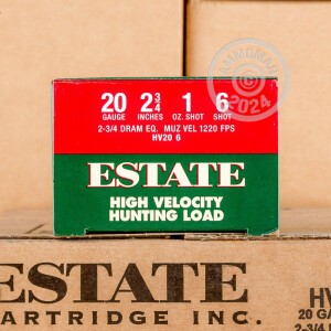 Great ammo for heavy game hunting, these Estate Cartridge rounds are for sale now at AmmoMan.com.