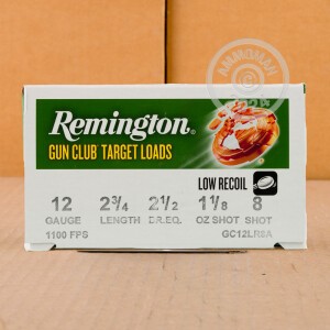 Great ammo for target shooting, these Remington rounds are for sale now at AmmoMan.com.
