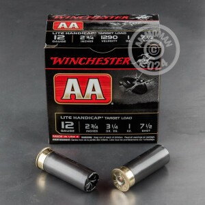 Image of 12 GAUGE WINCHESTER AA 2-3/4" 1 OZ. #7.5 SHOT (250 ROUNDS)