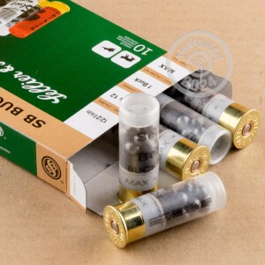 Photo detailing the 12 GAUGE SELLIER & BELLOT 2-3/4" #1 BUCK (250 SHELLS) for sale at AmmoMan.com.