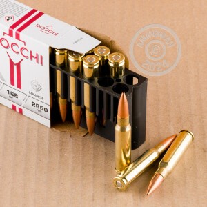 Image of the 308 WINCHESTER FIOCCHI 168 GRAIN SIERRA MATCHKING HPBT (20 ROUNDS) available at AmmoMan.com.