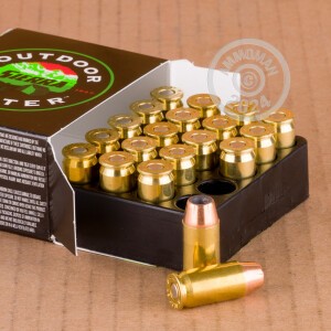 Image of .45 Automatic ammo by Sierra Bullets that's ideal for home protection.