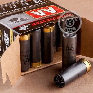 Image of the 12 GAUGE WINCHESTER AA SPORTING CLAYS 2 3/4" 1 OZ #7.5 SHOT (25 ROUNDS) available at AmmoMan.com.