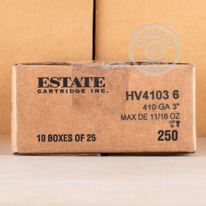 Photograph of Estate Cartridge 410 Bore #6 shot for sale at AmmoMan.com