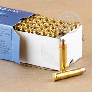 A photograph detailing the .30 Carbine ammo with Soft-Point (SP) bullets made by Prvi Partizan.