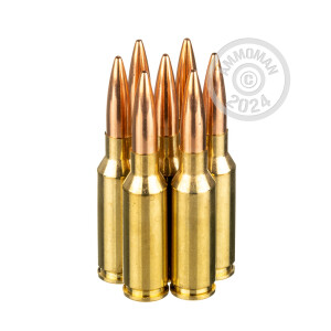 Image of Hornady 6mm ARC rifle ammunition.