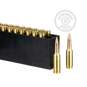 Photo of 6mm ARC Hollow-Point Boat Tail (HP-BT) ammo by Hornady for sale.