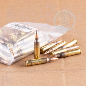 A photograph of 50 rounds of Not Applicable 223 Remington ammo with a Unknown bullet for sale.