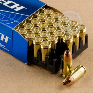 Image of 9mm Luger ammo by Magtech that's ideal for home protection.