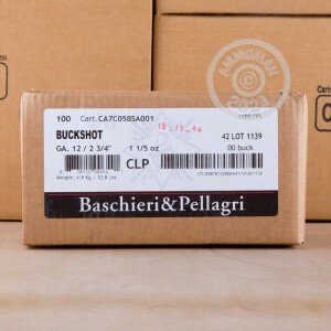 Picture of 2-3/4" 12 Gauge ammo made by Baschieri & Pellagri in-stock now at AmmoMan.com.