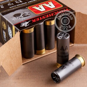 Photo detailing the 12 GAUGE 2-3/4" WINCHESTER SPORT CLAY 1-1/8 OZ  #9 AA (250 ROUNDS) for sale at AmmoMan.com.