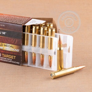 Image of the 223 REMINGTON FEDERAL PREMIUM SIERRA MATCH KING GOLD MEDAL 69 GRAIN BTHP (500 ROUNDS) available at AmmoMan.com.
