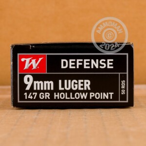 Image of 9MM LUGER WINCHESTER 147 GRAIN JHP (500 ROUNDS)
