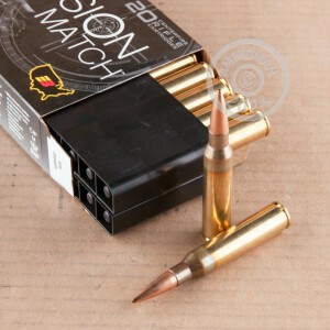 Photo of 338 Lapua Magnum Open Tip Match ammo by Barnes for sale.