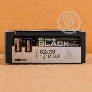 Image of 7.62x39mm - 111 Grain Monoflex LF - Hornady Black - 20 Rounds