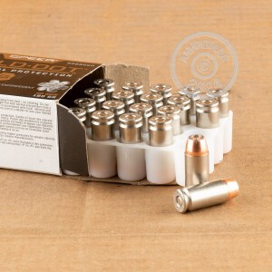 Photo detailing the 40 S&W SPEER GOLD DOT 180 GRAIN JHP (500 ROUNDS) for sale at AmmoMan.com.