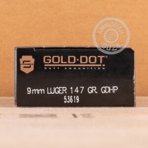 Image of 9MM SPEER 147 GRAIN GOLD DOT (1000 ROUNDS)