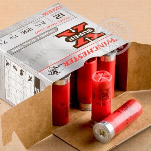 Image of the 12 GAUGE WINCHESTER SUPER-X 2-3/4" #7.5 SHOT (25 ROUNDS) available at AmmoMan.com.