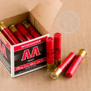 Image of 410 GAUGE WINCHESTER AA 2-1/2" #9 SHOT (25 ROUNDS)