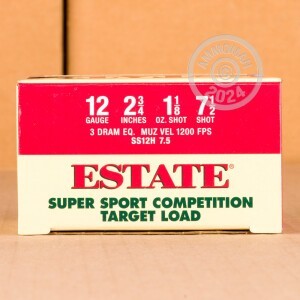Great ammo for shooting clays, target shooting, these Estate Cartridge rounds are for sale now at AmmoMan.com.