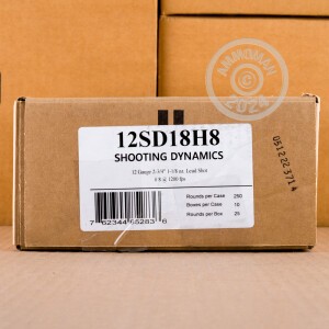 Image of 12 GAUGE FIOCCHI HEAVY TARGET SHOOTING DYNAMICS 2-3/4" 1 1/8 OUNCE #8 SHOT (25 ROUNDS)