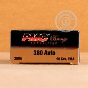 Image of 380 ACP PMC BRONZE BATTLE PACK 90 GRAIN FMJ (900 ROUNDS)