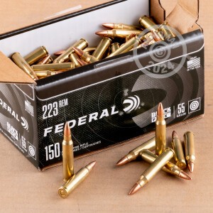 Photograph showing detail of 223 REM FEDERAL BLACK PACK 55 GRAIN FMJ (600 ROUNDS)