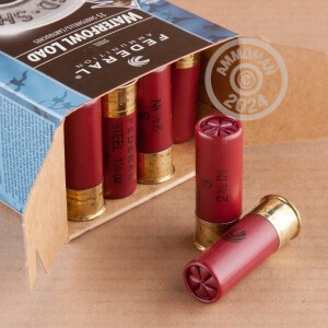 Image of the 12 GAUGE FEDERAL SPEED-SHOK 2-3/4" 1-1/8 OZ. #3 STEEL SHOT (25 ROUNDS) available at AmmoMan.com.