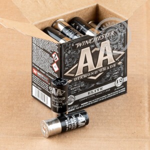 Photo detailing the 12 GAUGE WINCHESTER AA DIAMOND GRADE 2-3/4" 1 OZ. #7.5 SHOT (250 ROUNDS) for sale at AmmoMan.com.
