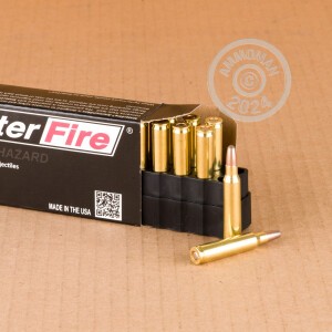 Image of 223 Remington ammo by SinterFire that's ideal for precision shooting, shooting indoors, training at the range.