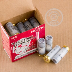 Image of 12 GAUGE FIOCCHI HEAVY TARGET SHOOTING DYNAMICS 2-3/4" 1 1/8 OUNCE #8 SHOT (250 ROUNDS)