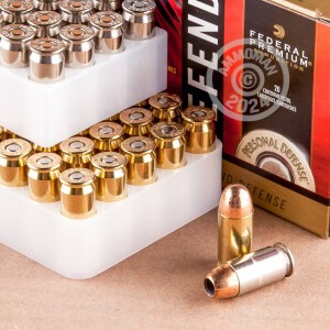 Image of 45 ACP FEDERAL AMERICAN EAGLE 230 GRAIN JHP & FMJ COMBO PACK (120 ROUNDS)