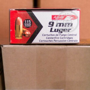 Image of 9MM LUGER AGUILA 115 GRAIN FMJ (1000 ROUNDS)