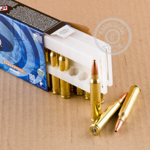 Photo detailing the 300 WIN MAG FEDERAL POWER-SHOK 180 GRAIN COPPER HP (20 ROUNDS) for sale at AmmoMan.com.