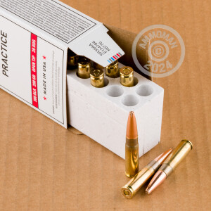 A photo of a box of Winchester ammo in 300 AAC Blackout.