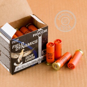 Photo detailing the 12 GAUGE FIOCCHI GAME LOADS 2-3/4" #7.5 SHOT (250 SHELLS) for sale at AmmoMan.com.