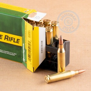 Image of the 243 WIN REMINGTON RIFLE 80 GRAIN PSP (20 ROUNDS) available at AmmoMan.com.