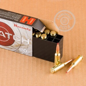 A photo of a box of Hornady ammo in 6mm ARC.