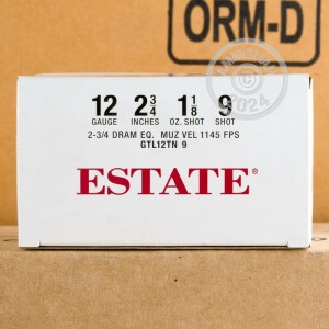 Picture of  12 Gauge ammo made by Estate Cartridge in-stock now at AmmoMan.com.