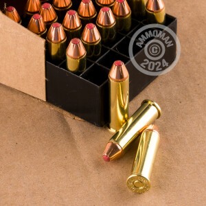 Image of 357 Magnum ammo by Hornady that's ideal for home protection.