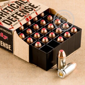 Image of the 9MM MAKAROV HORNADY CRITICAL DEFENSE 95 GRAIN JHP (25 ROUNDS) available at AmmoMan.com.
